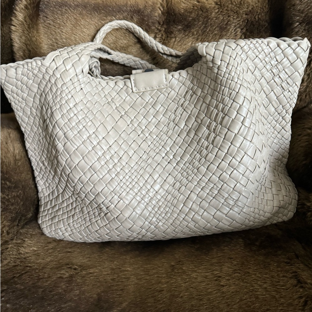 Falor woven leather bag F7349 made in Italy